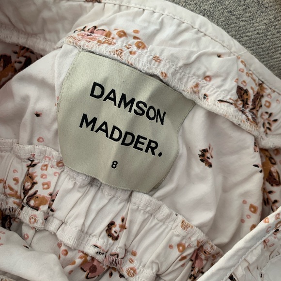 Damson Madder Dakota Bow Midi Dress - Picture 12 of 14